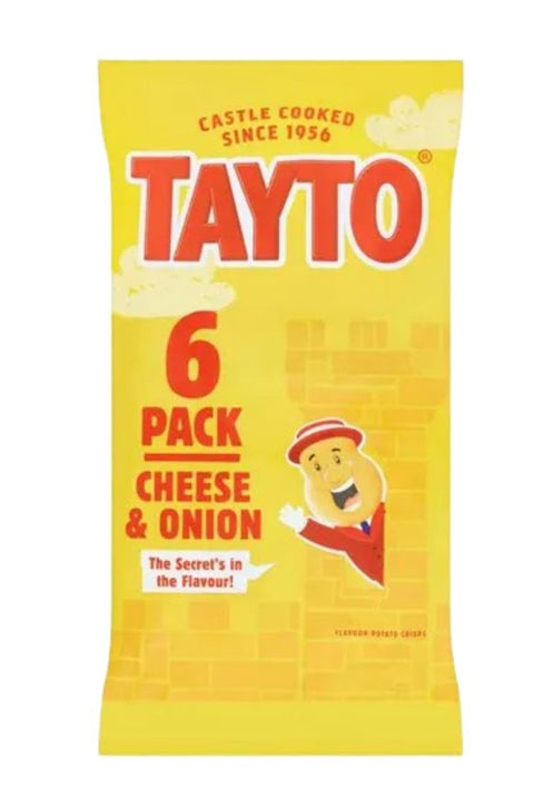 Tayto Cheese & Onion Pack of 6