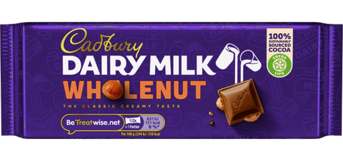 Cadbury Dairy Milk Whole Nut (55g)