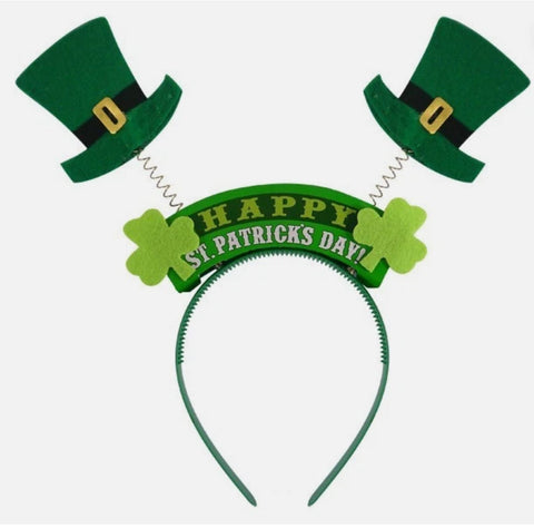 Head Bopper with Hats, Sign and Shamrock