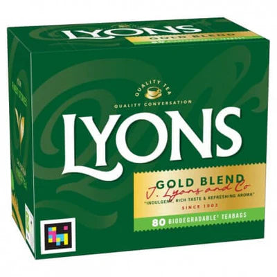 Lyons Gold Blend Tea 80s