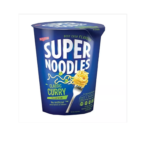 McDonnells Classic Curry Flavour Super Noodles Pot (65g)