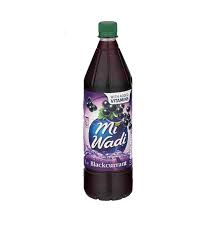 Miwadi Blackcurrant Cordial (1L)